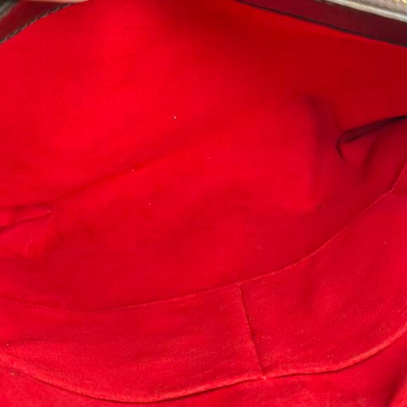 Louis Vuitton Damier Ebene Sistina GM Shoulder Bag Brown Checkerboard Pattern - Picture 9 of 10